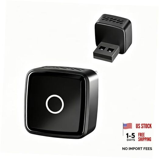 Wireless CarPlay/Android Auto Mini Adapter 2-in-1 Plug&Play Dongle for OEM