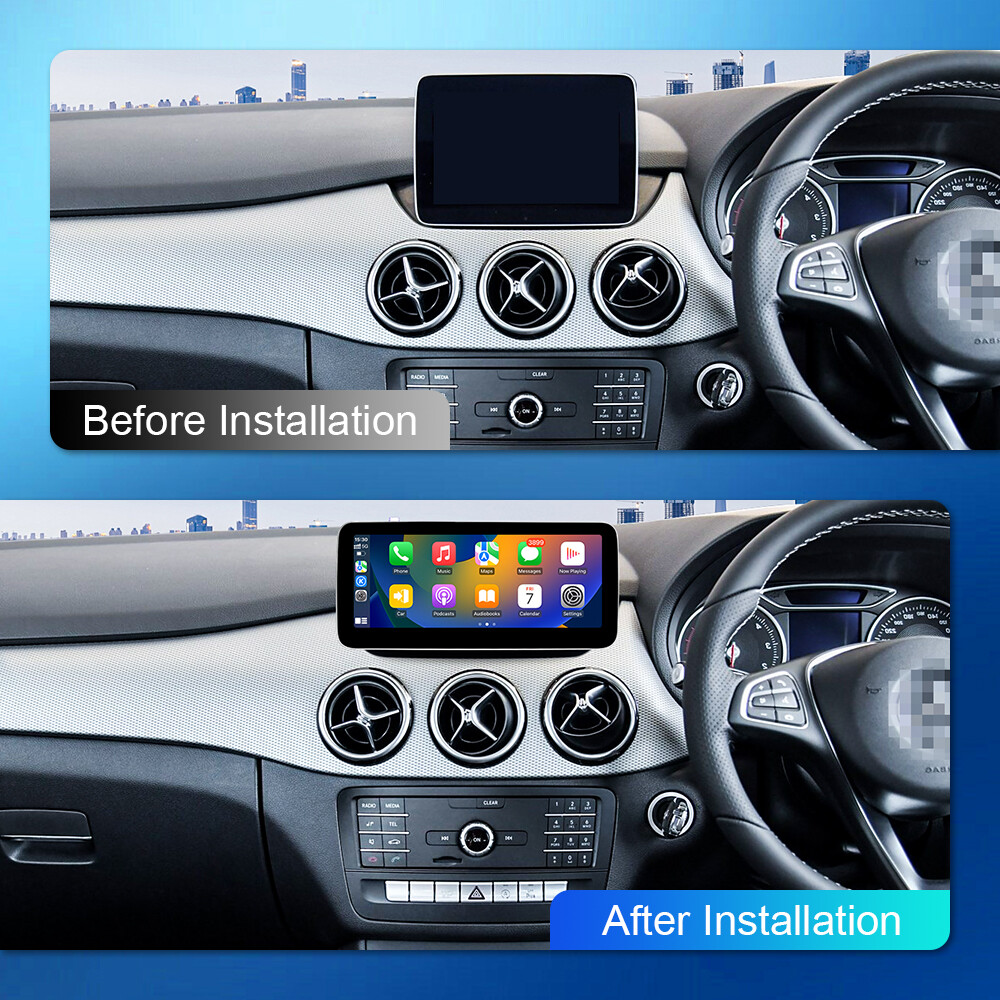 Android Car 10.25” GPS Navi Stereo Player For Benz B W246 2011-2019 RHD 8G+128G