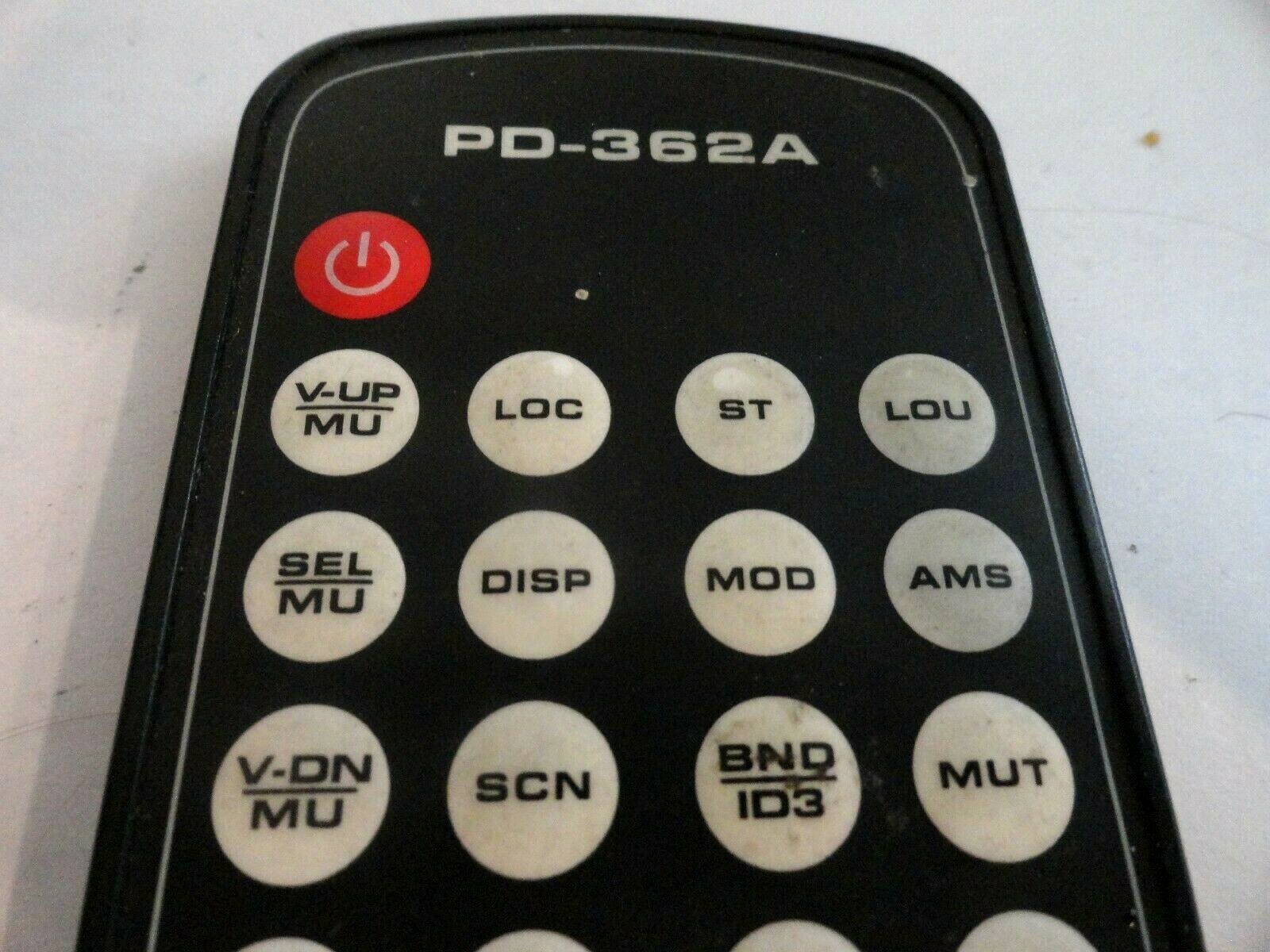 CAR STEREO REMOTE CONTROL pd-362a tested WORKING