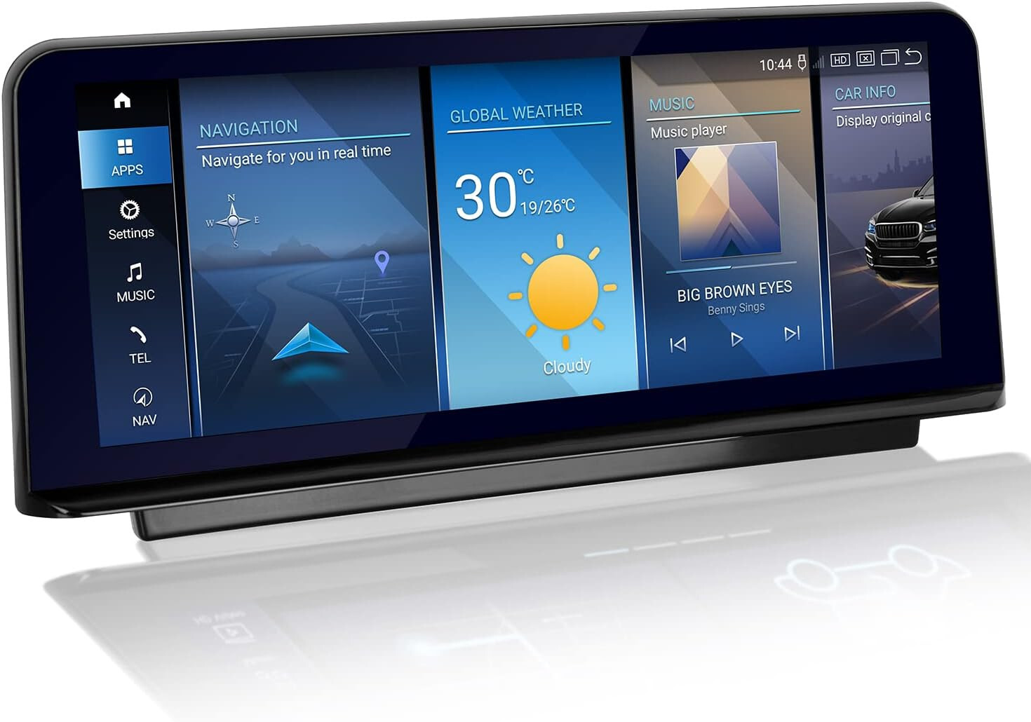 Snapdragon 662 8core 8+256GB Carplay Android BMW 10.25″ Monitor