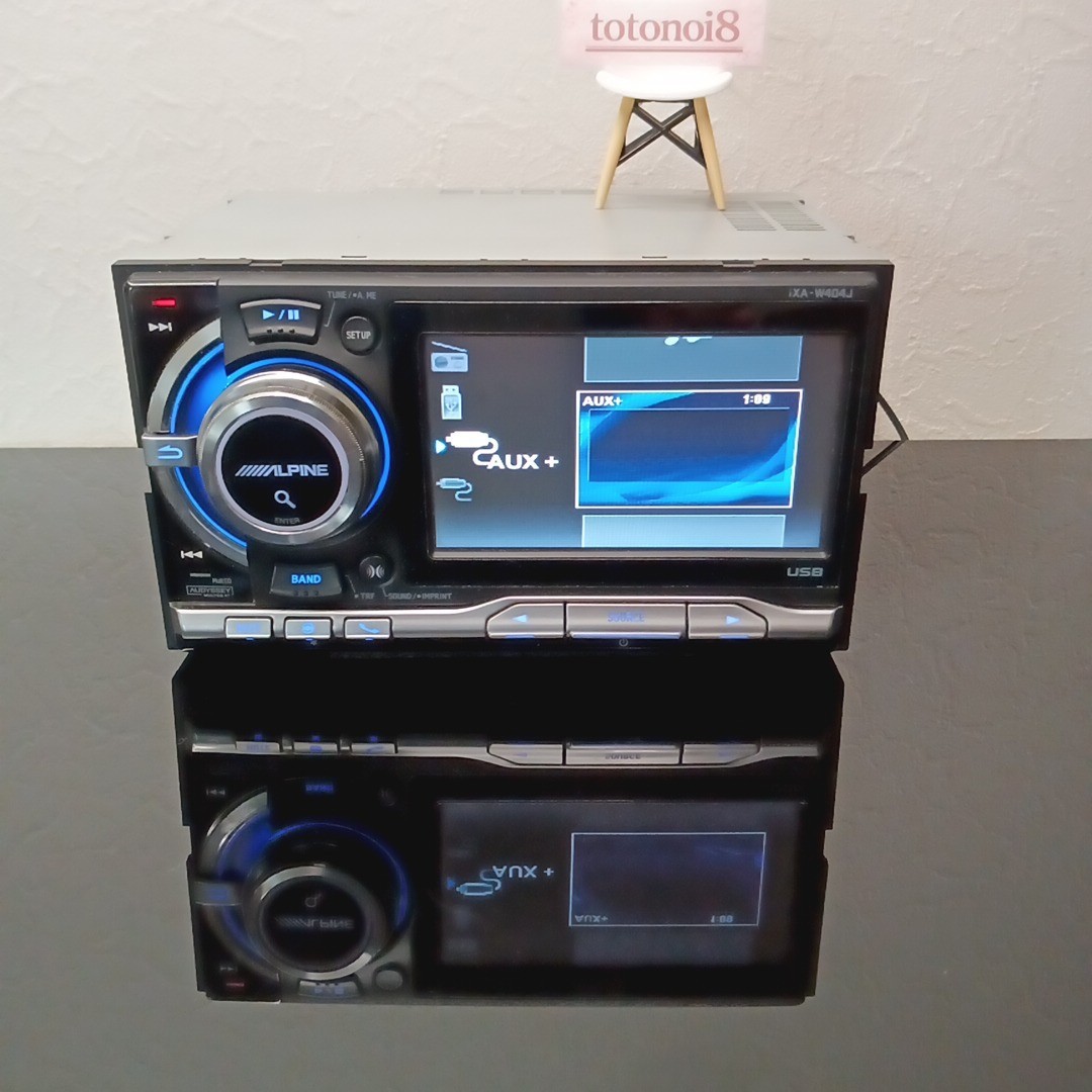 ALPINE iXA-W404 J Digital Media Station 4.3-in Touchscreen ‐ Fully Functional