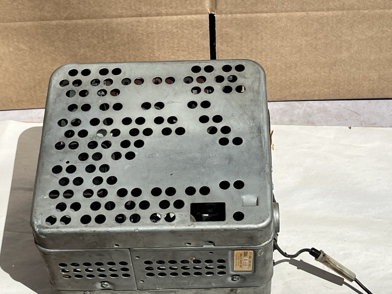 1955 buick delco 981651 sonomatic 12v am tube radio untested