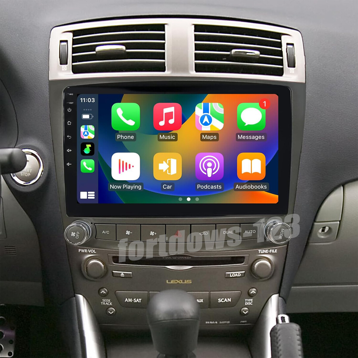 Carplay Android13 Screen Car Stereo Radio for Lexus IS250 IS300 IS350 2006-2012