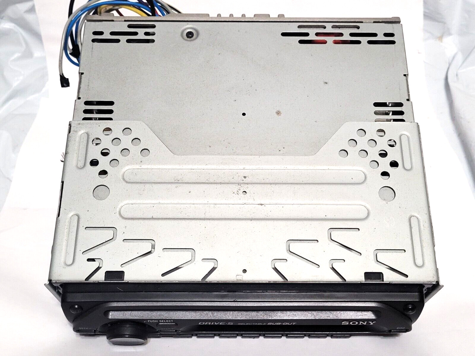 Sony Xplod CDX-GT06 AM/FM Radio CD Player Detachable Face, Car Radio, Tested!