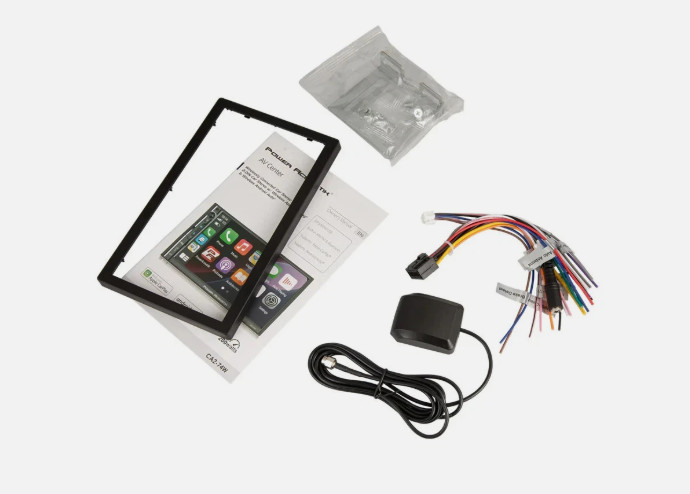 Power Acoustik CA2-74W 2-DIN Car Stereo Wireless Apple Carplay Android Auto