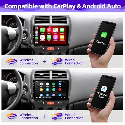 for Mitsubishi Outlander Sport 2011-2017 Radio Upgrade Compatible with