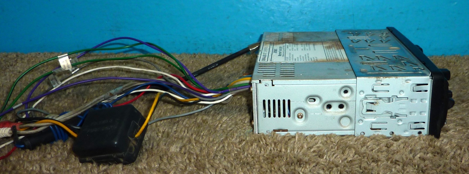 Jensen CDC Controller XCC6120 Car AM/FM Stereo Cassette Receiver