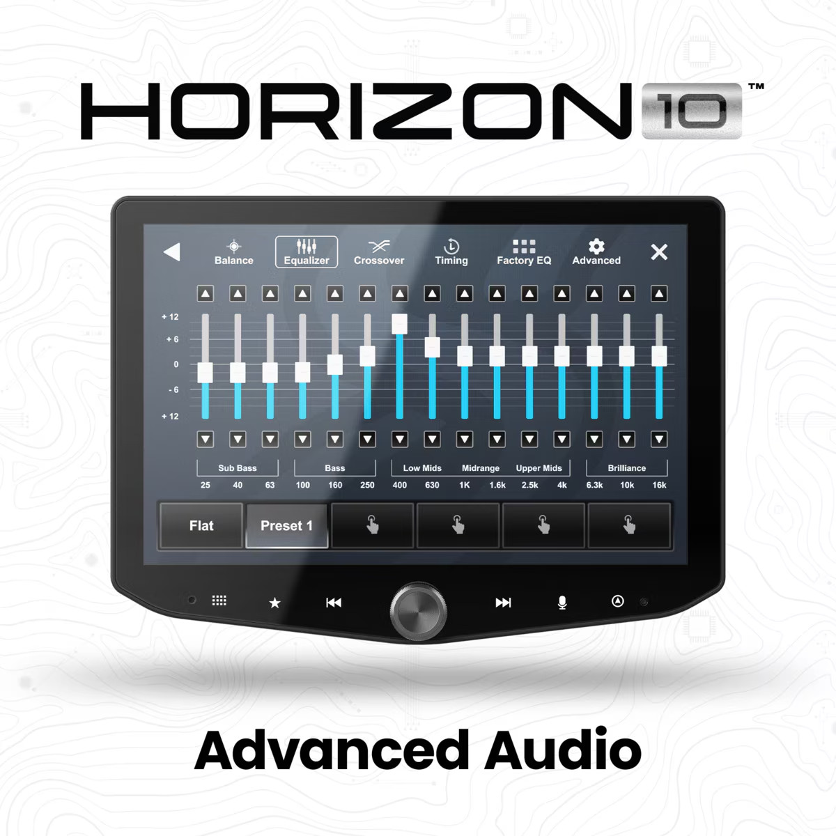 IX210-NAV Stinger Horizon10 Multimedia Infotainment 10.1″ Display w/iGO Nav Card