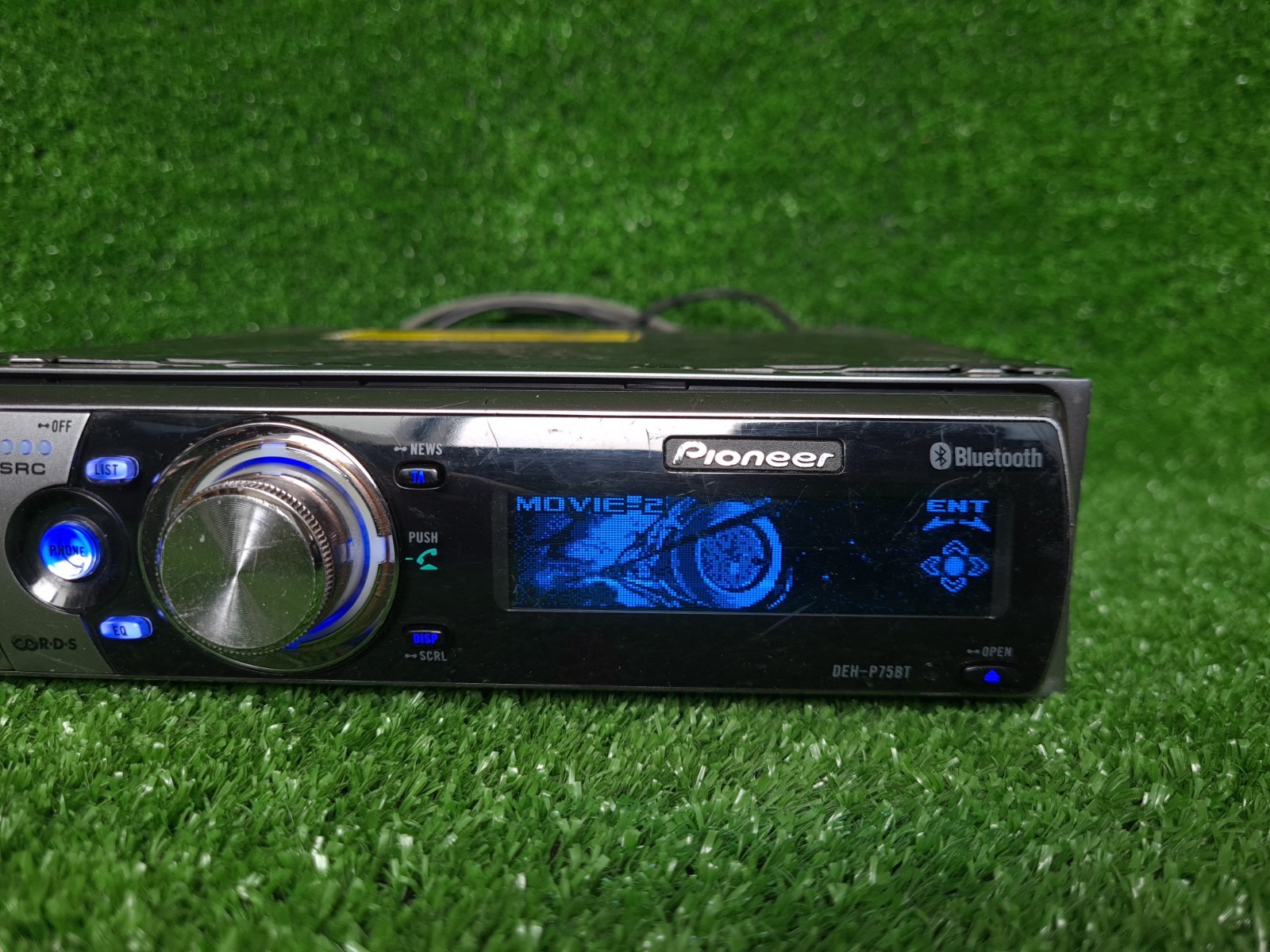 Pioneer Deh-p75bt Dehp75bt Car Radio Movie Dolphin Man Surfing Rocket Launching