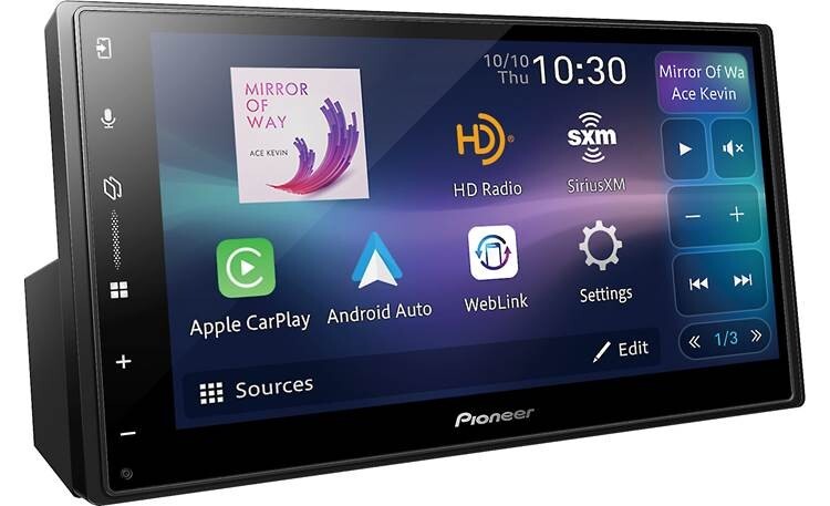 Pioneer DMH-W3050NEX Wireless Apple CarPlay Stereo Kit for 2004-07 Nissan Titan