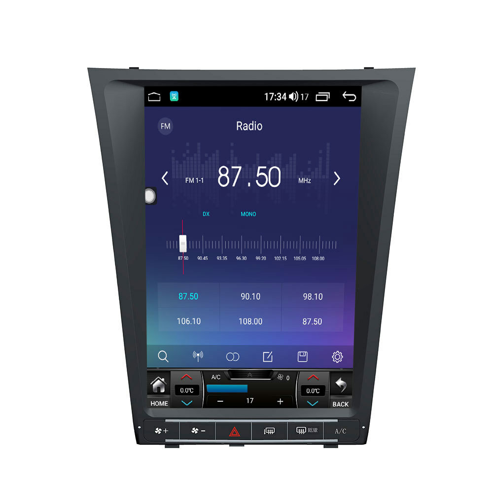 Car Stereo Radio For Lexus GS GS300 GS350 GS430 GS460 2004-2011 Android 14 GPS