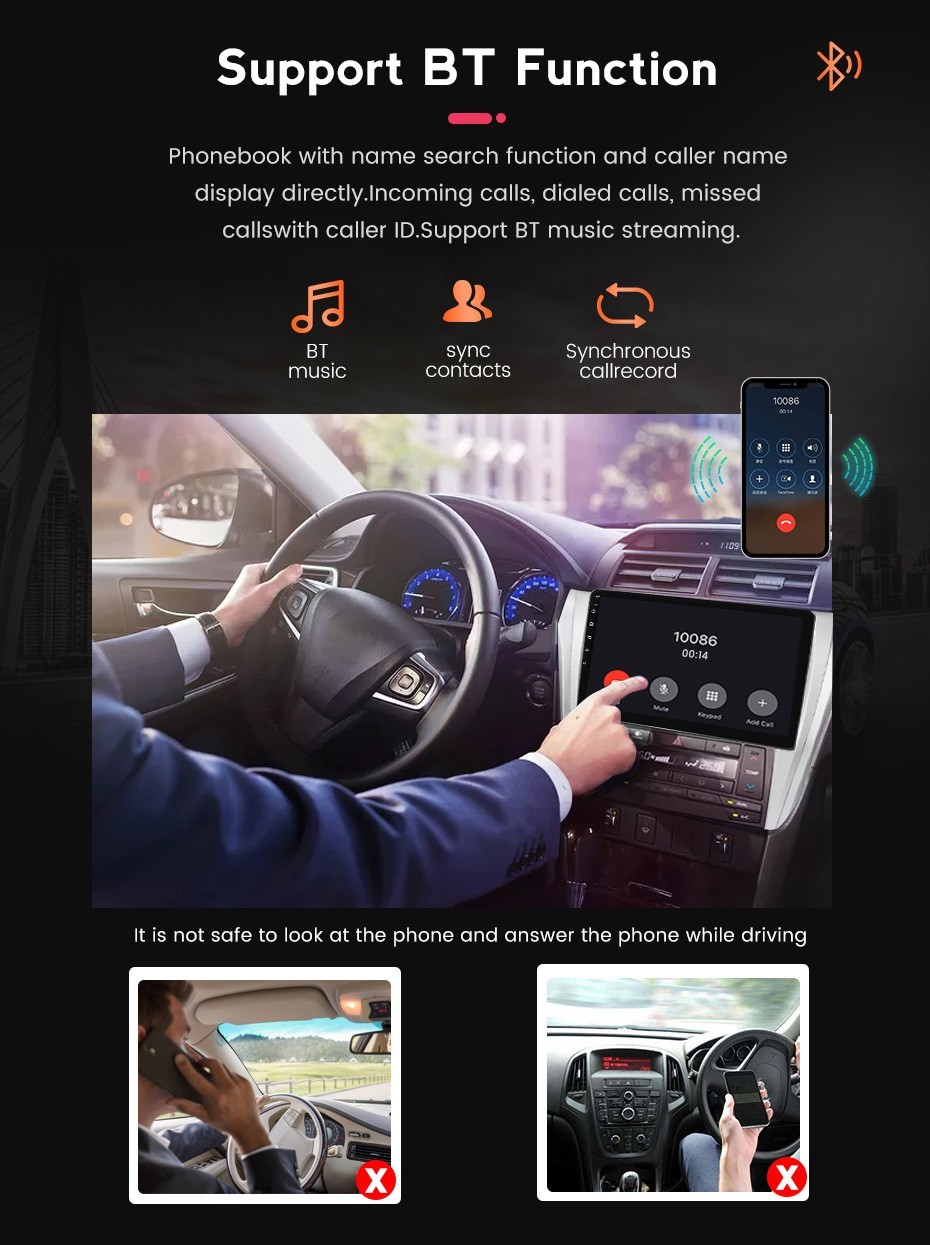 8.8″ Android Car Radio Vertical Screen Carplay GPS Navi For Volvo S60 2011-2020