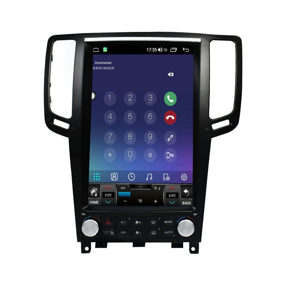For Infiniti G25 G37 Car Stereo Radio Player GPS Android FM Touch Screen 6+128G