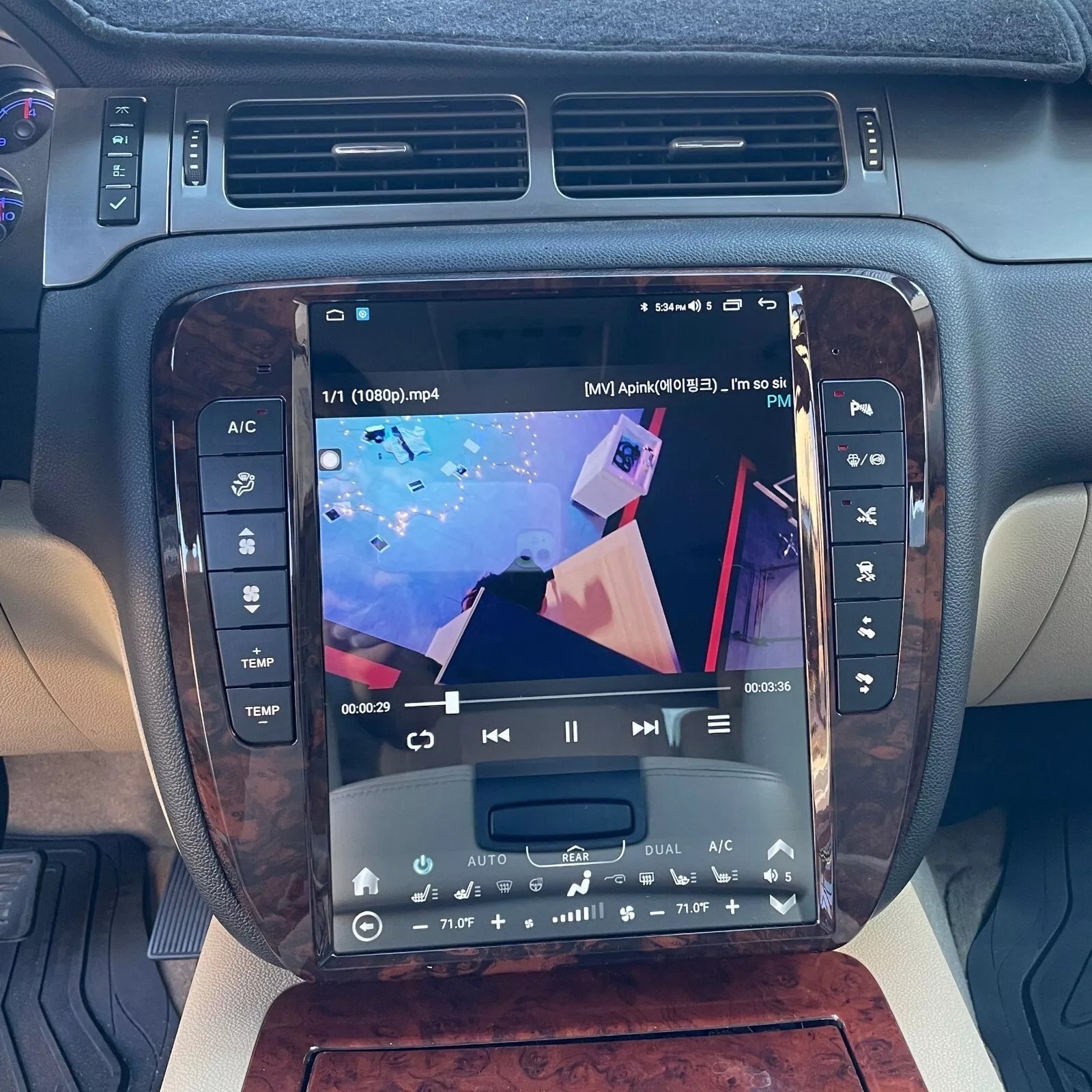 13″ Carplay Stereo Radio For Silverado Tahoe Suburban GMC Yukon GPS Navigation