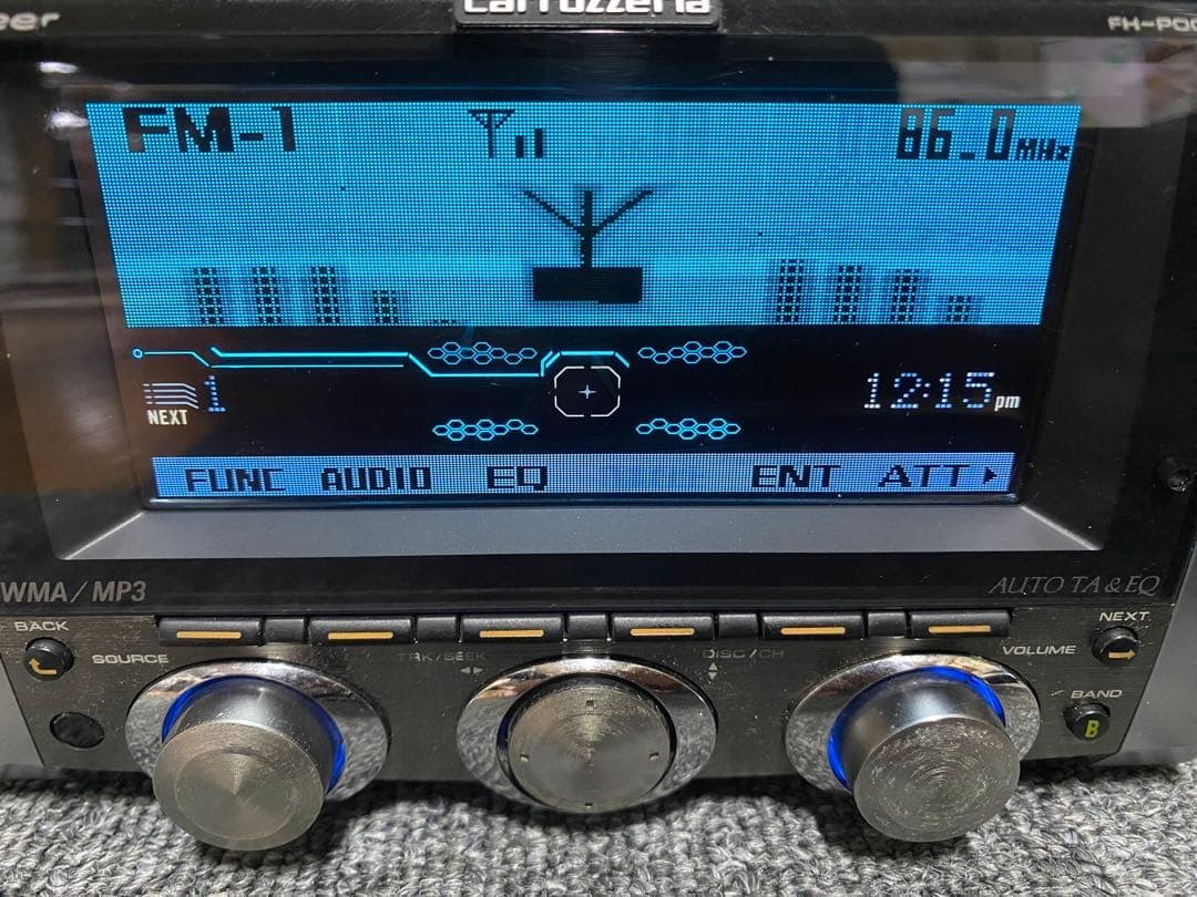 Pioneer Carrozzeria FH-P009MD 2DIN CD MD Car Stereo Bluetooth JDM Audio Japan