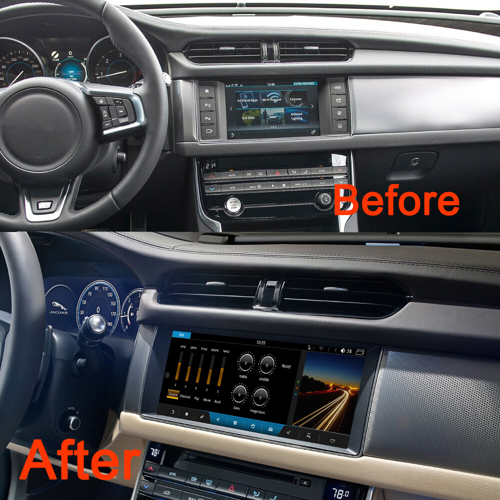 Android 13.0 Car Radio for Jaguar XF XFL 2016 2017 2018 Carplay SWC DSP RDS WiFi
