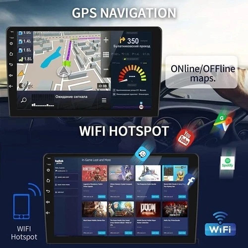 Subaru Forester Impreza 2008-2012 9″ Screen Wireless Apple Carplay/Android Auto