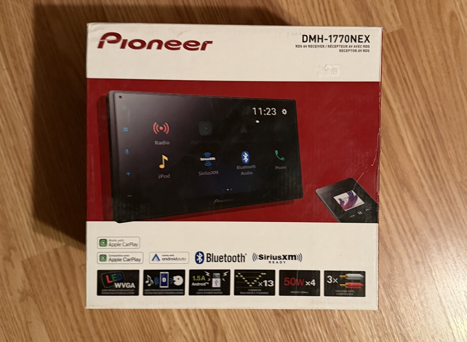 Pioneer Model: DMH-1770NEX Digital Multimedia Receiver- BRAND NEW
