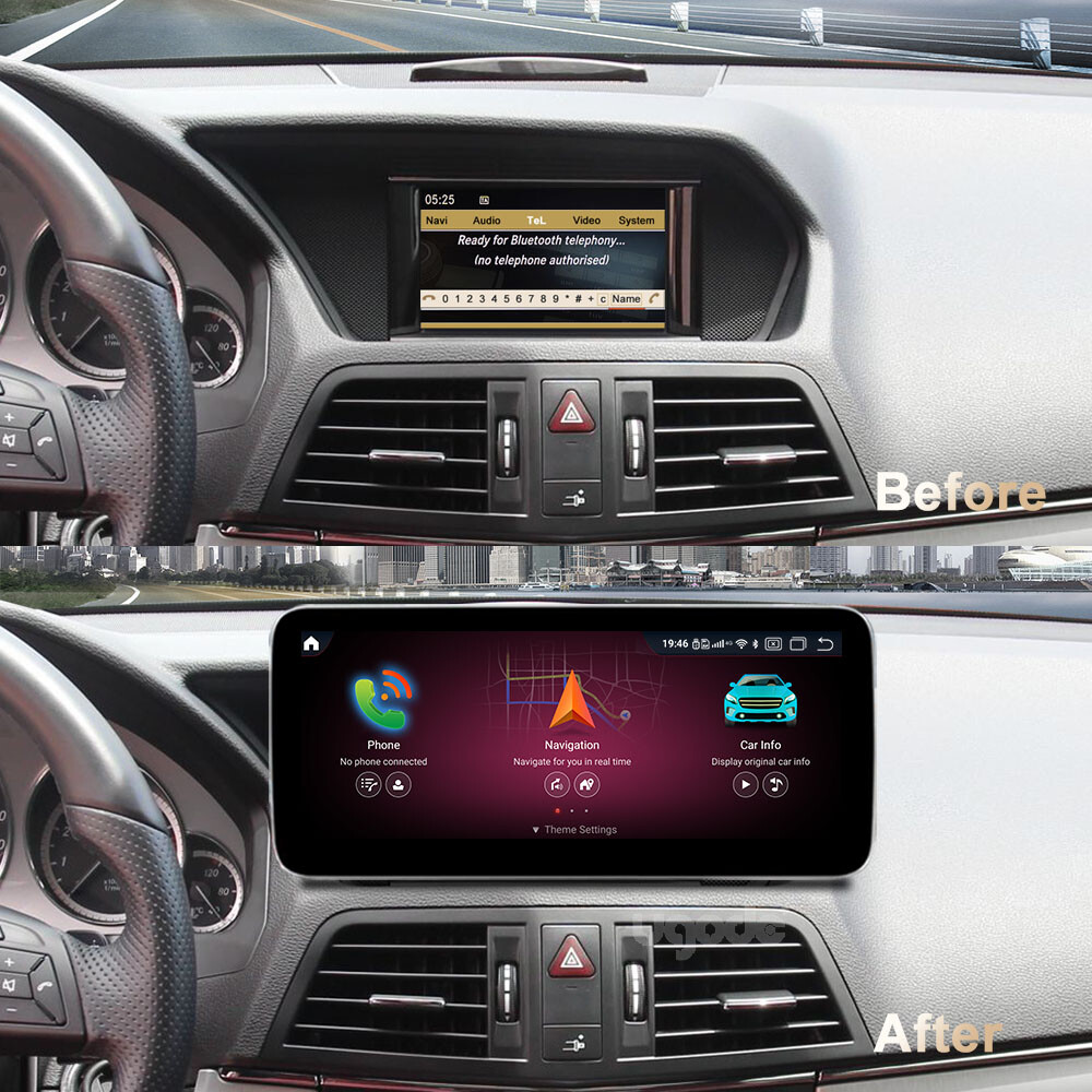 Ugode 12.3inch Android Screen Upgrade Mercedes Benz E class coupe C207 2010-2012