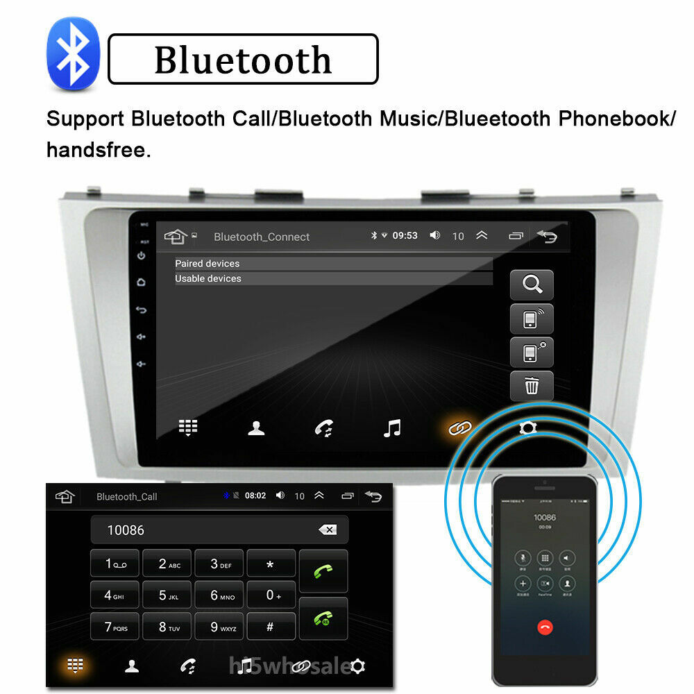 Android 15 For Toyota Camry 2007 2008 2009-2011 Car Radio GPS WiFi Backup Camera