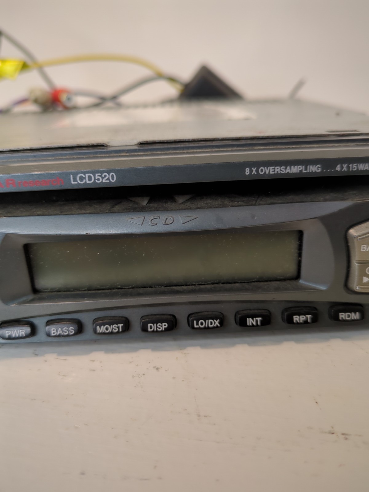 *Untested* Linear Research LCD520 Recoton Mobile CD Player Car Boat Radio Stereo