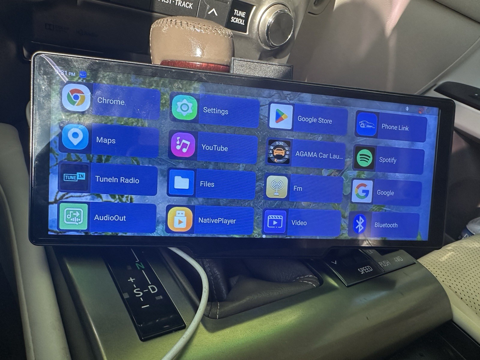 Maustor 10.26 Inch Android 14 Portable Wireless Carplay Android 6gb RAM +128GB S