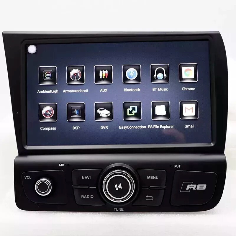 8+128G Android 13 Car Stereo Radio for Audi R8 V8 V10 GPS Navi Carplay HeadUnit