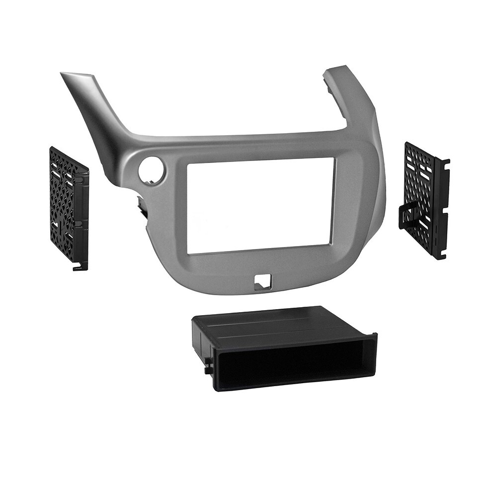 Jensen Single DIN In-Dash Car Stereo AM/FM Radio kit for 2009-2013 Honda FIT