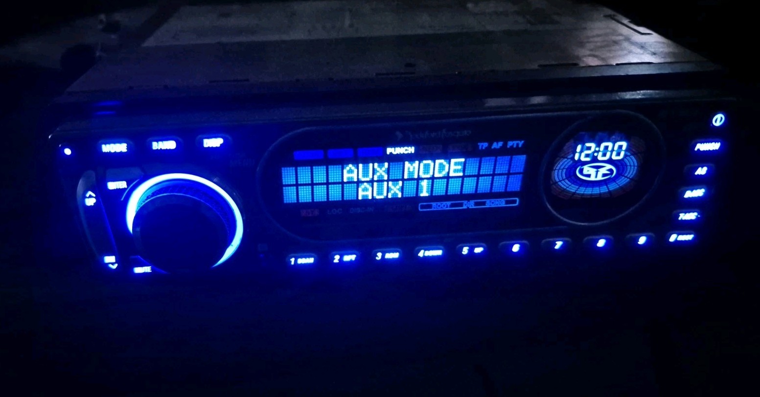 Rockford Fosgate RFX-9420 Car Audio CD PLAYER OLD SCHOOL RARE