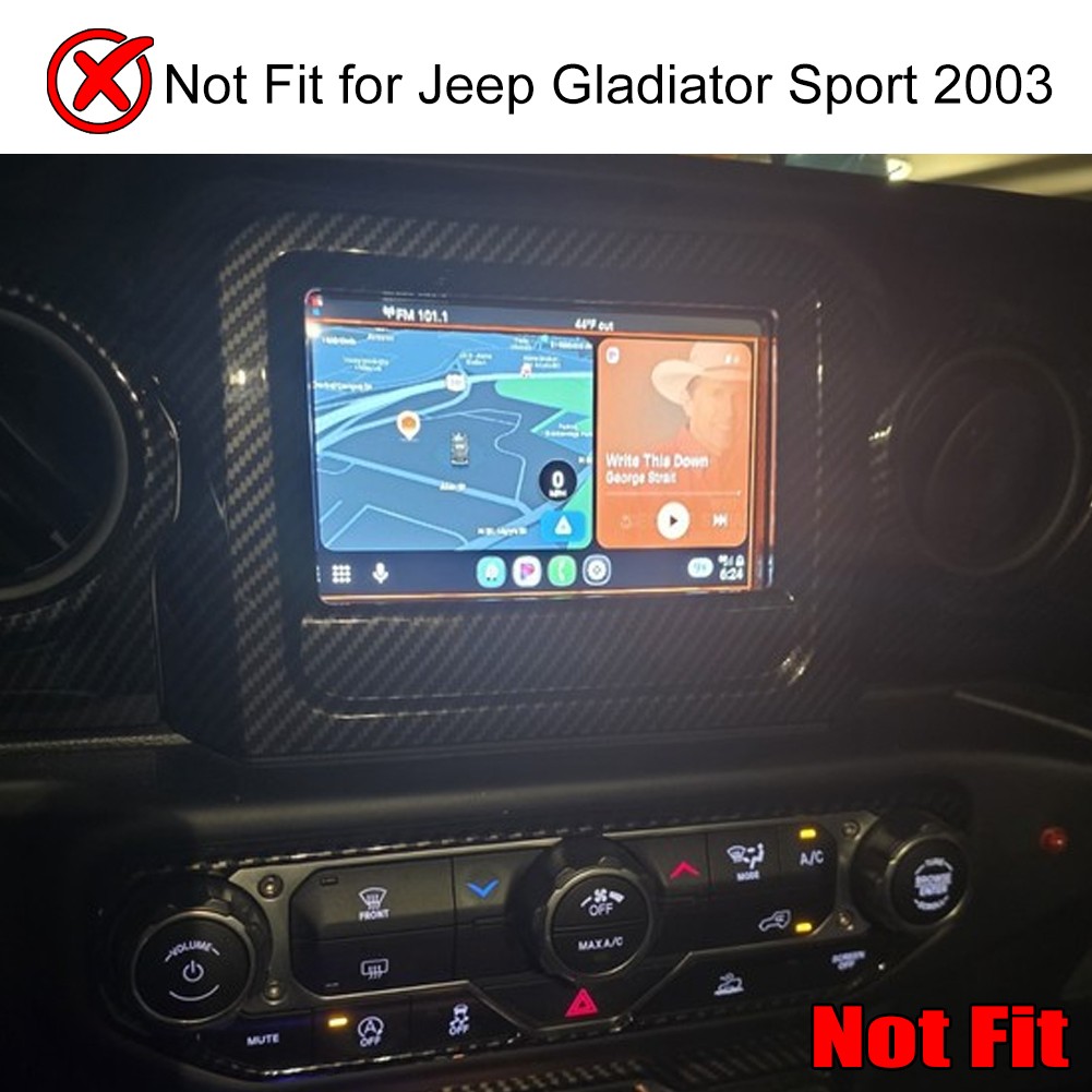 Carplay And Android Auto 2+64G Car Stereo Radio 10.33-inch For Jeep Universal