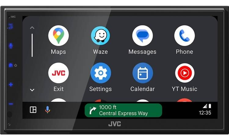NEW JVC KW-M595BT, 2-DIN Digital Media Receiver, w/ Apple CarPlay & Android Auto