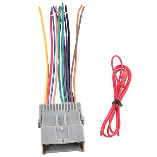 Car Stereo Radio Wiring Harness Connector Adapter Compatible with Select