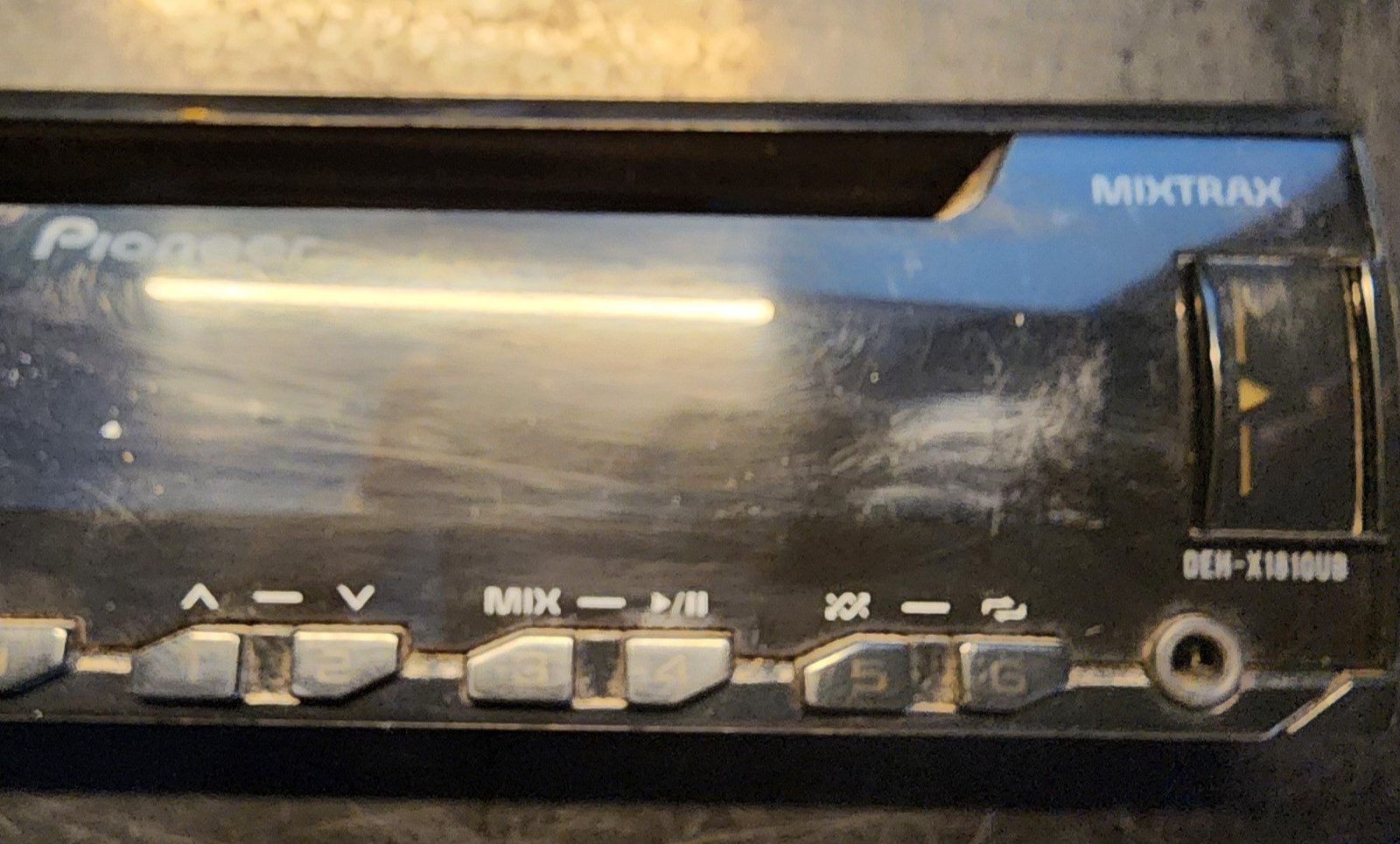 Pioneer DEH-X1810UB MIXTRAX Car Stereo Detachable FACEPLATE ONLY