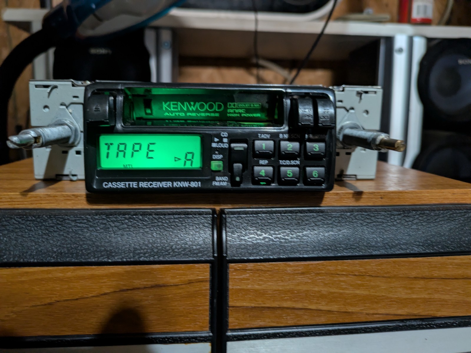 VTG Rare 90s Flagship Kenwood KRC 3006 Audio Car Stereo Radio CD Changer Control