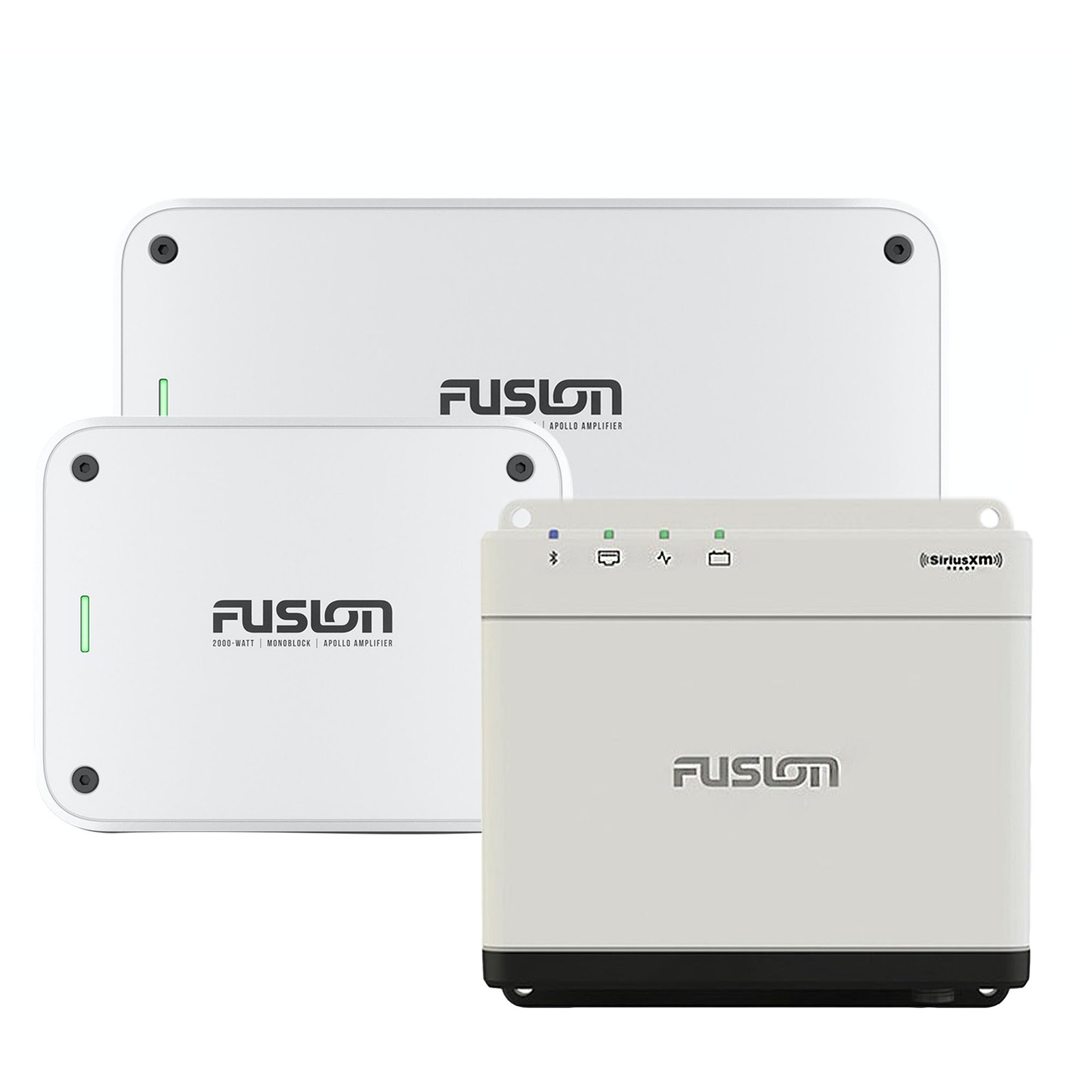 Fusion MS-RA770 Apollo Marine Entertainment System + Amplifiers