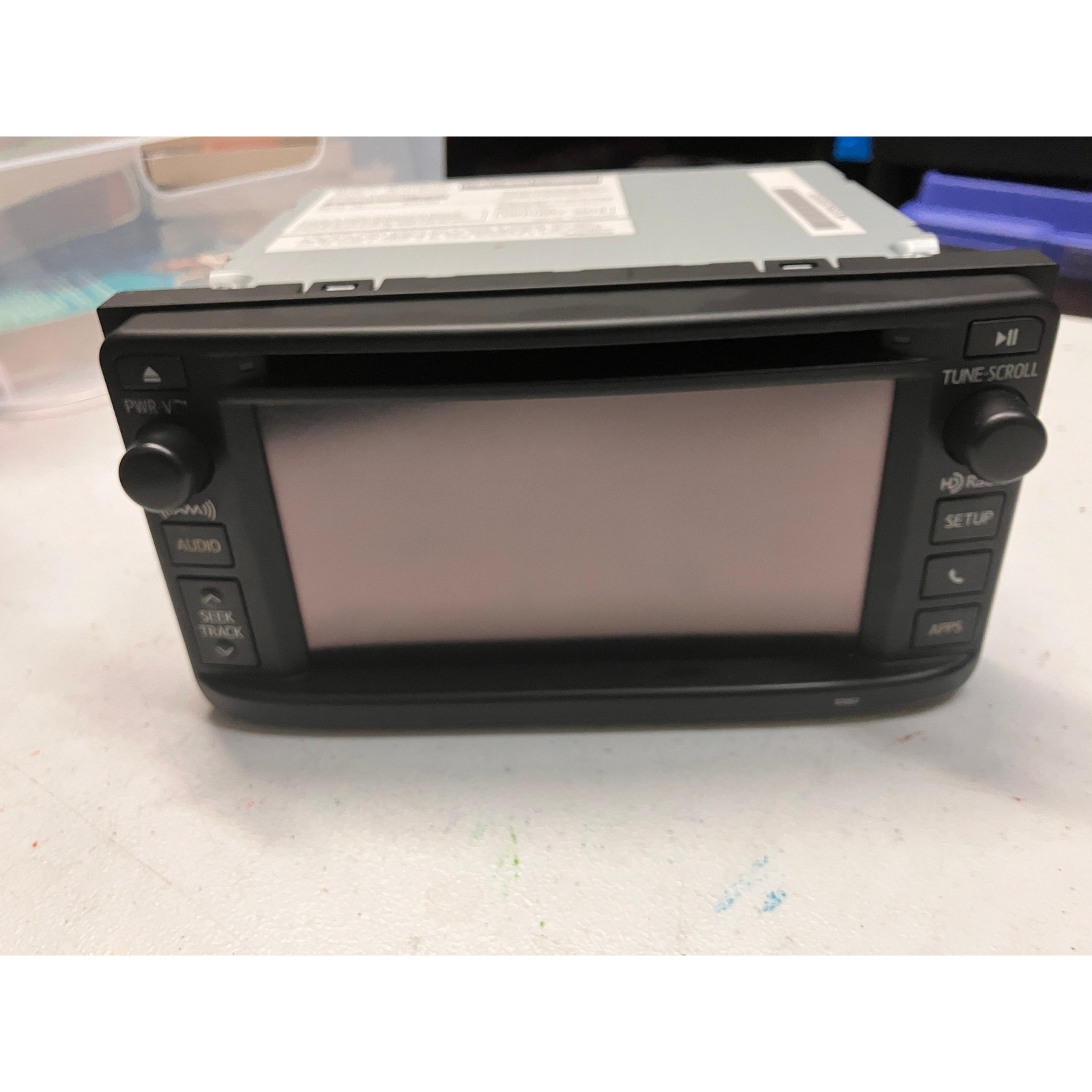 Toyota Highlander JBL Radio CD 86140-0E120 Panasonic Harman Extension Box BE2729