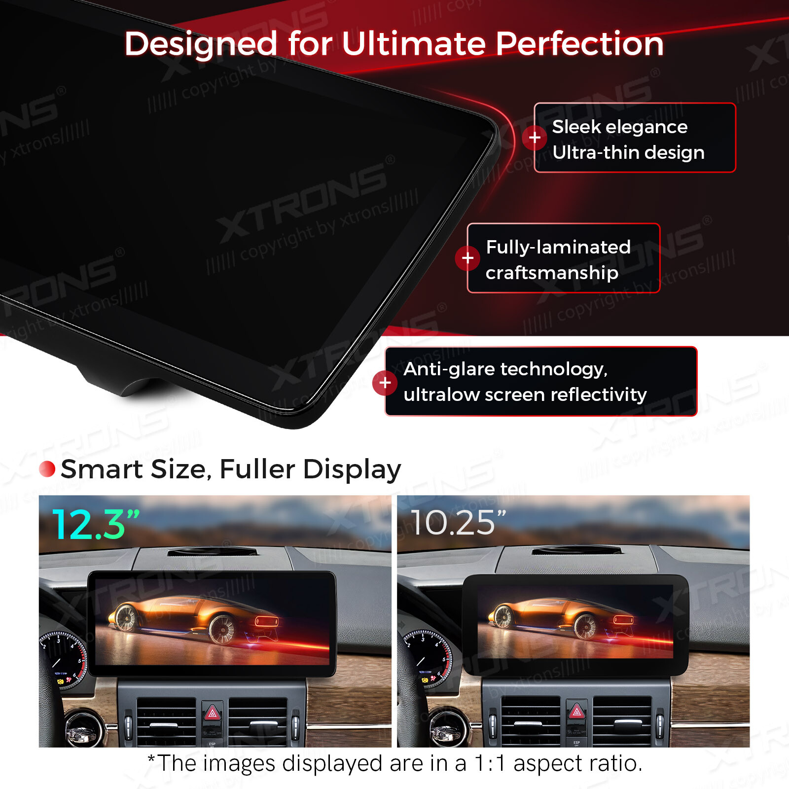 12.3″ Android 13 8-Core Car Stereo GPS Retrofit For Benz GLK-Class X204 2008-12