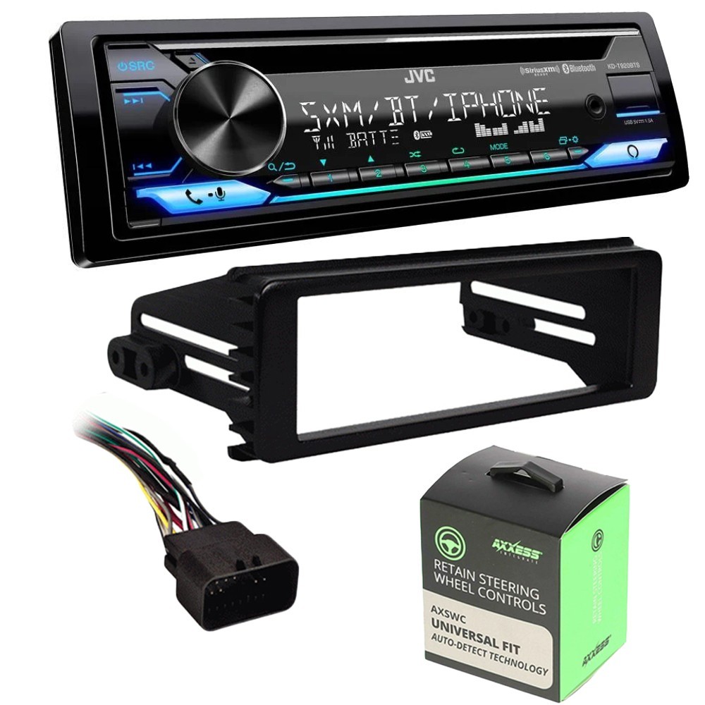 JVC KD-T920BTS CD Player Bluetooth Stereo & kit for 1998-2013 Harley-Davidson
