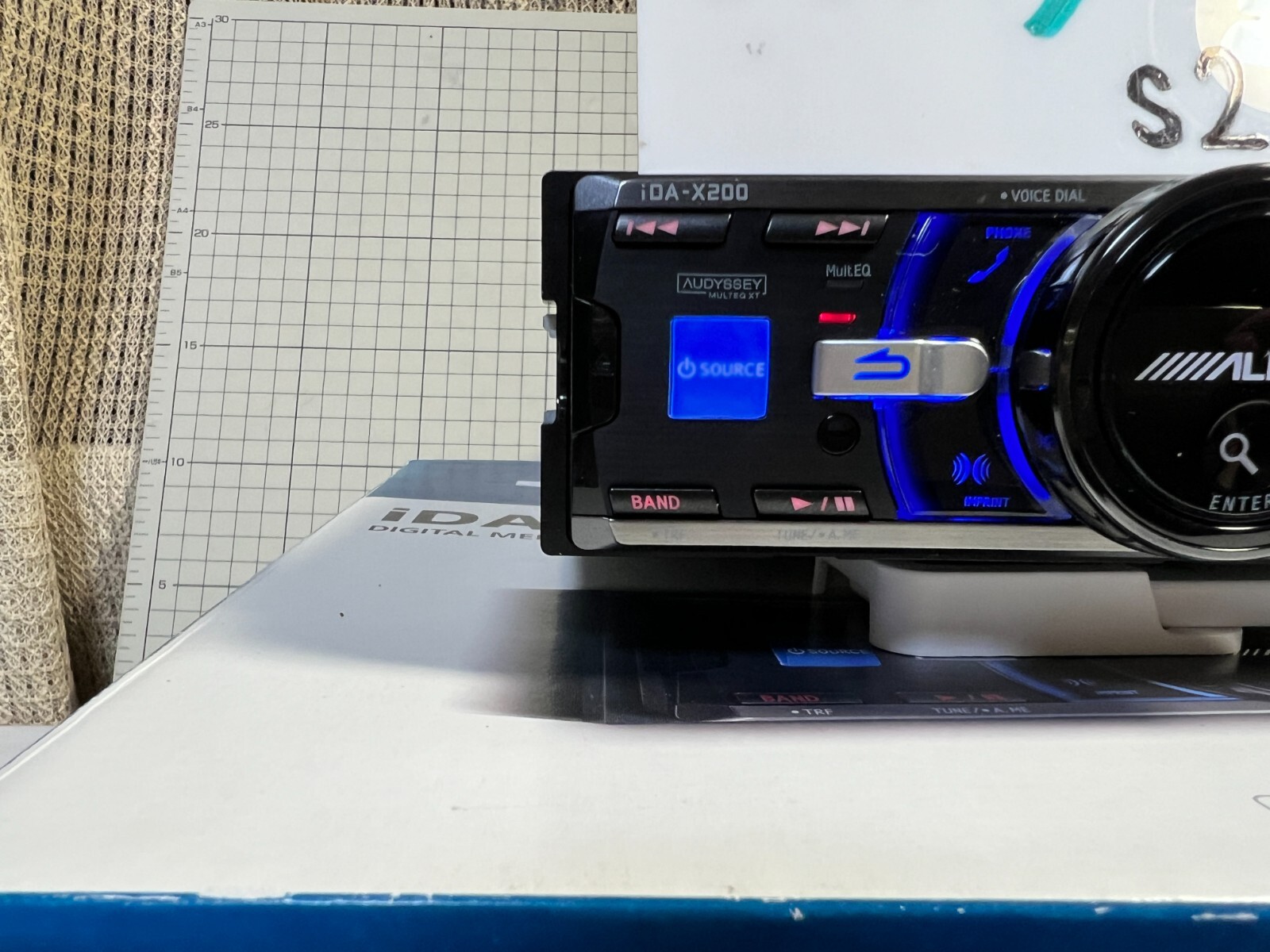 ALPINE iDA-X200 MP3/WMA/AAC USB Player Audio Head Unit Bluetooth JDM Near Mint