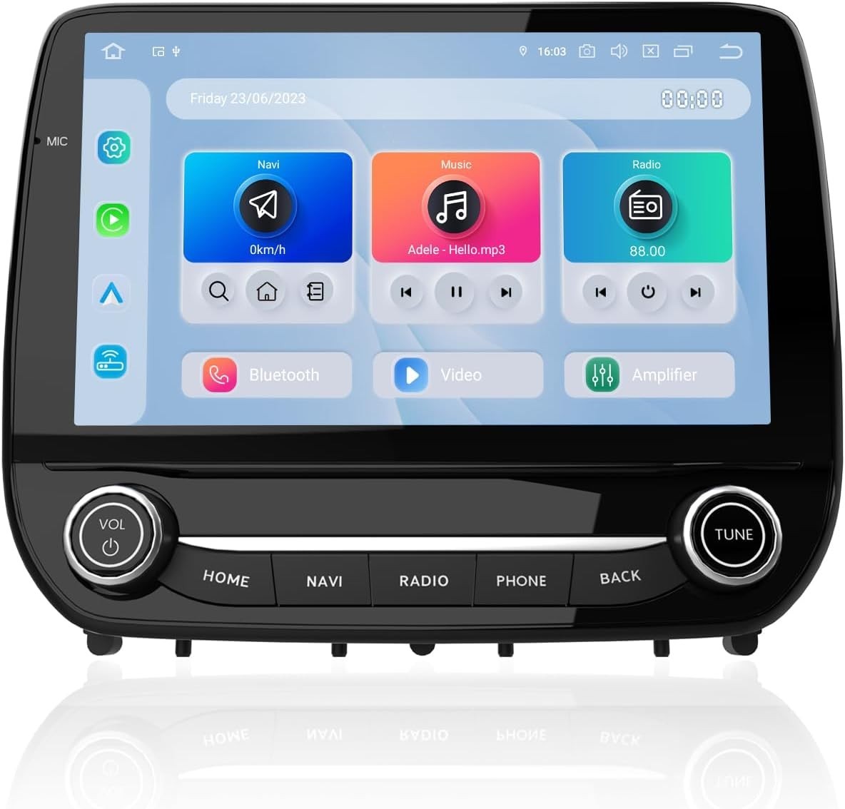 Dasaita 9” Car Stereo Radio for Ford EcoSport 2018-2021 Plug&Play Carplay GPS