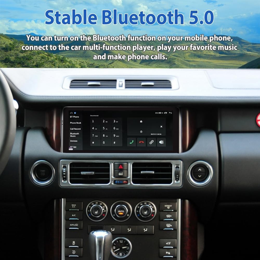 10.25″ Vertical Android Radio For Land Range Rover V8 L322 2005-2012 4+46GB