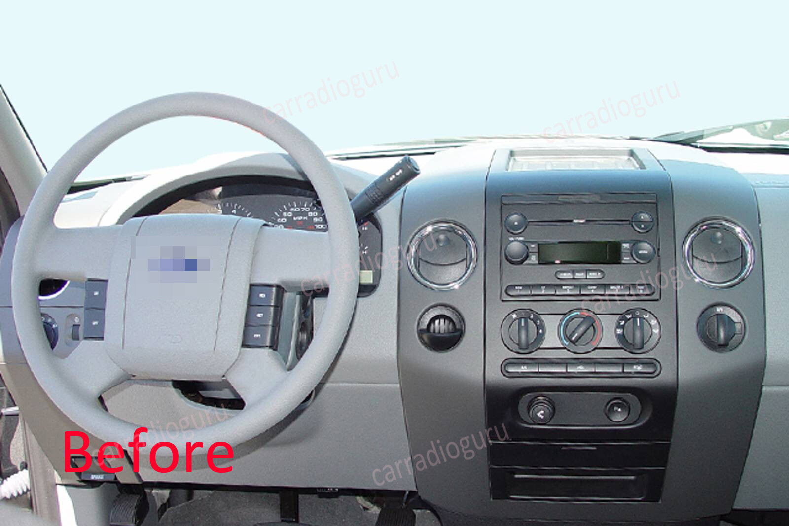 For 2004-2008 Ford F150 Car Stereo Radio GPS Navi Apple CarPlay Android 13 WiFi