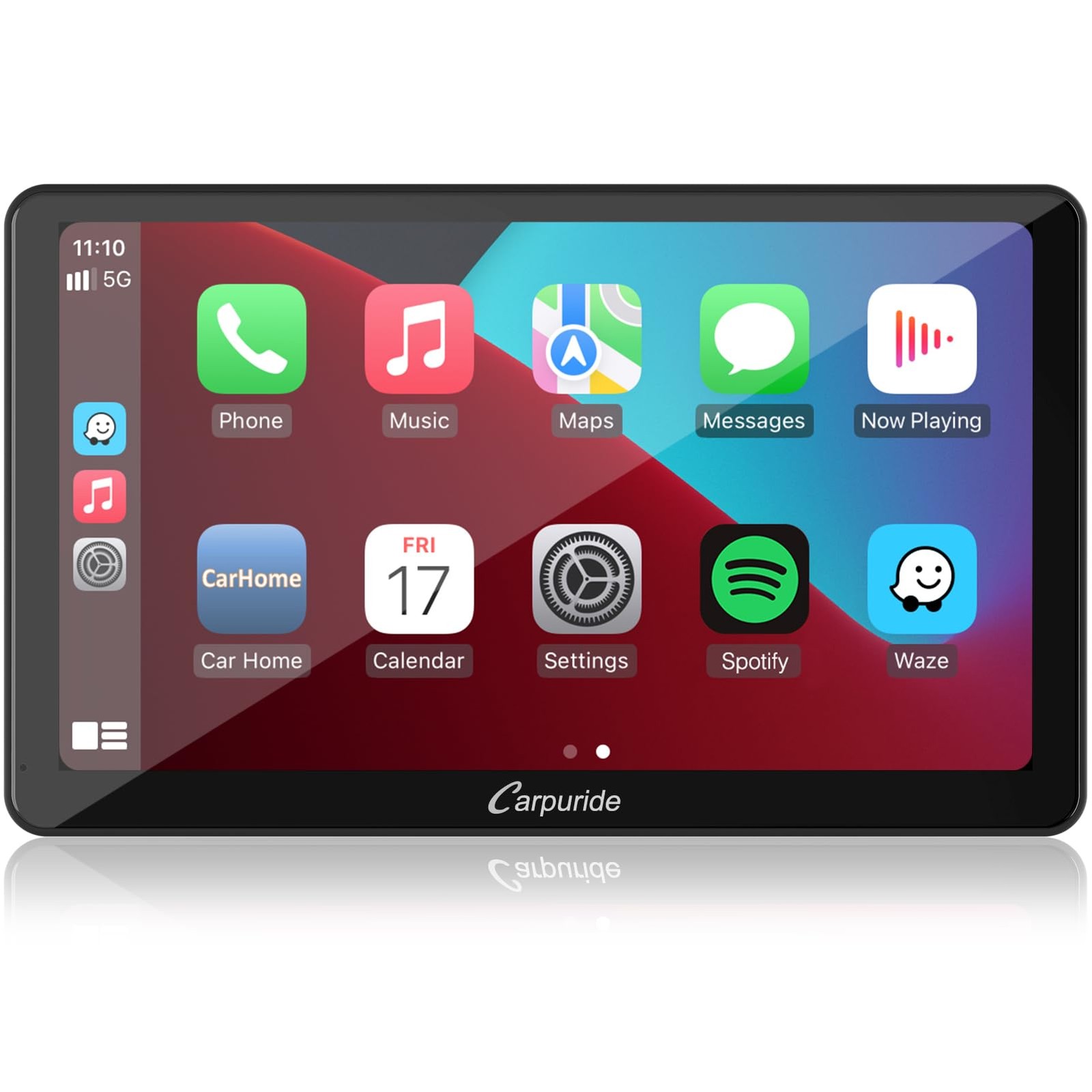 Carpuride 10.1″ Wireless CarPlay Android Auto IPS Touch Screen Stereo 2024