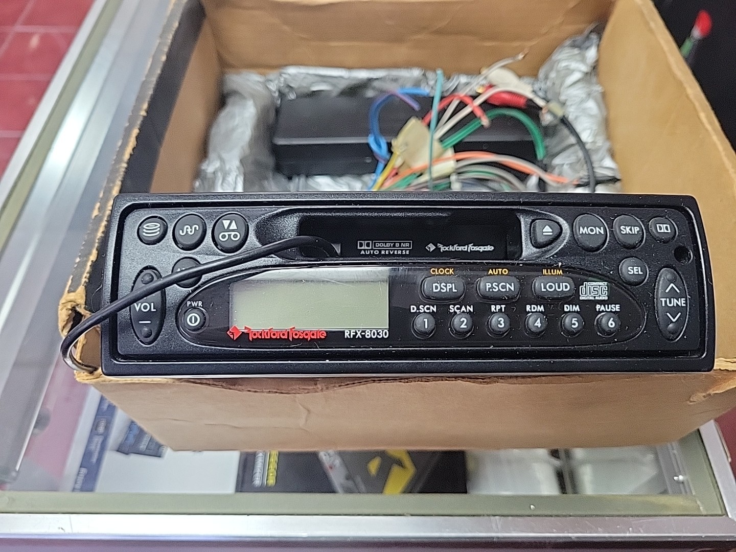 Old School Rockford Fosgate RFX-8030 Cassette Open Box
