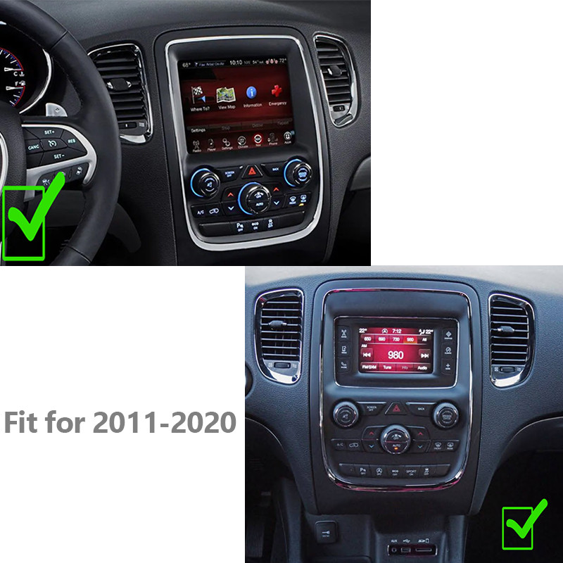 13″ GPS Navi Car Stereo For Dodge Durango Carplay Vertical Screen Radio 6g+128g
