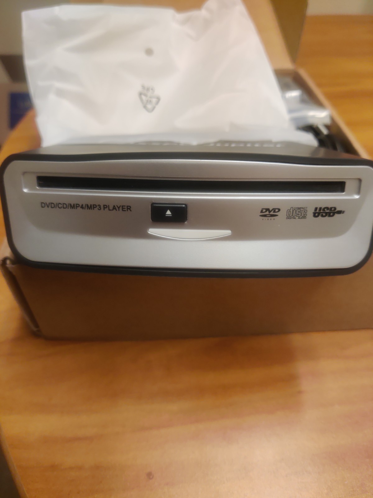 POSSPO Jupiter USB External CD DVD Player for Car Auto Plug & Play AUX Portable