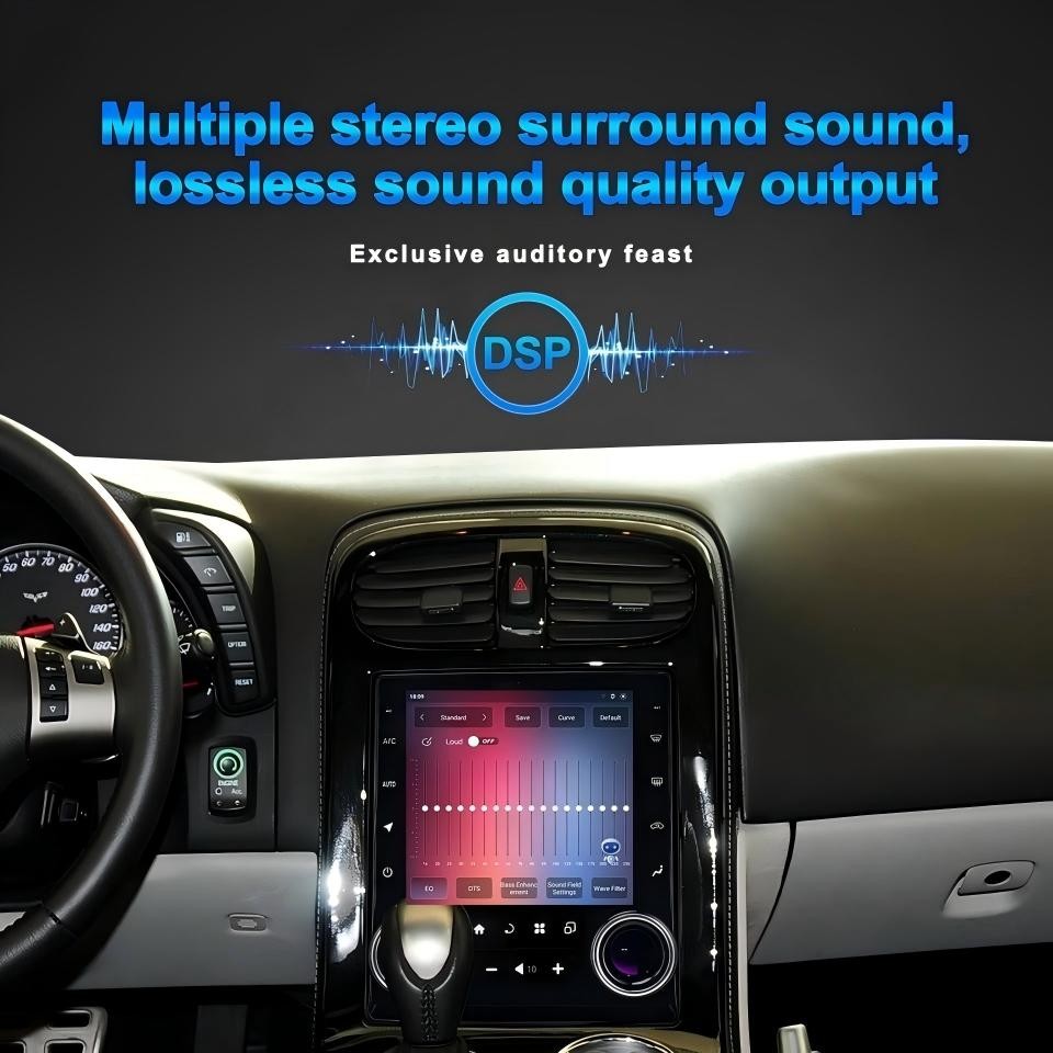 10.4″Car Radio for Chevrolet Corvette C6 2005-2013 Stereo GPS Navigation Carplay