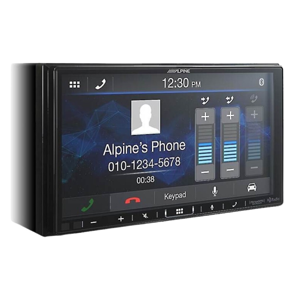 Alpine ILX-407 7″ Multimedia w/ Bullet Camera & DVR-C310R Dash Camera