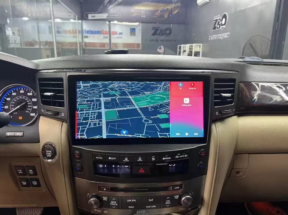 12.5″ Android Carplay Car Stereo Radio GPS Navi 4+32GB For 2007-2015 Lexus LX570