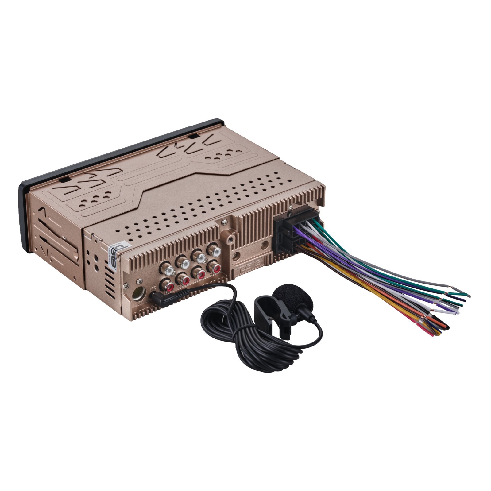 DS18 SDX-P100 Single Din Radio Headunit Bluetooth DSP Car Stereo USB/AUX/AM/FM